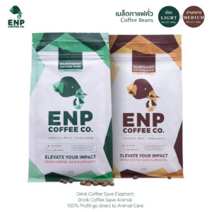 ENP Coffee Co. Thai Blend Light Roast And Medium Roast Coffee Beans