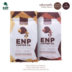 ENP Coffee Co. Thai Blend Dark Roast And Medium Roast Coffee Beans